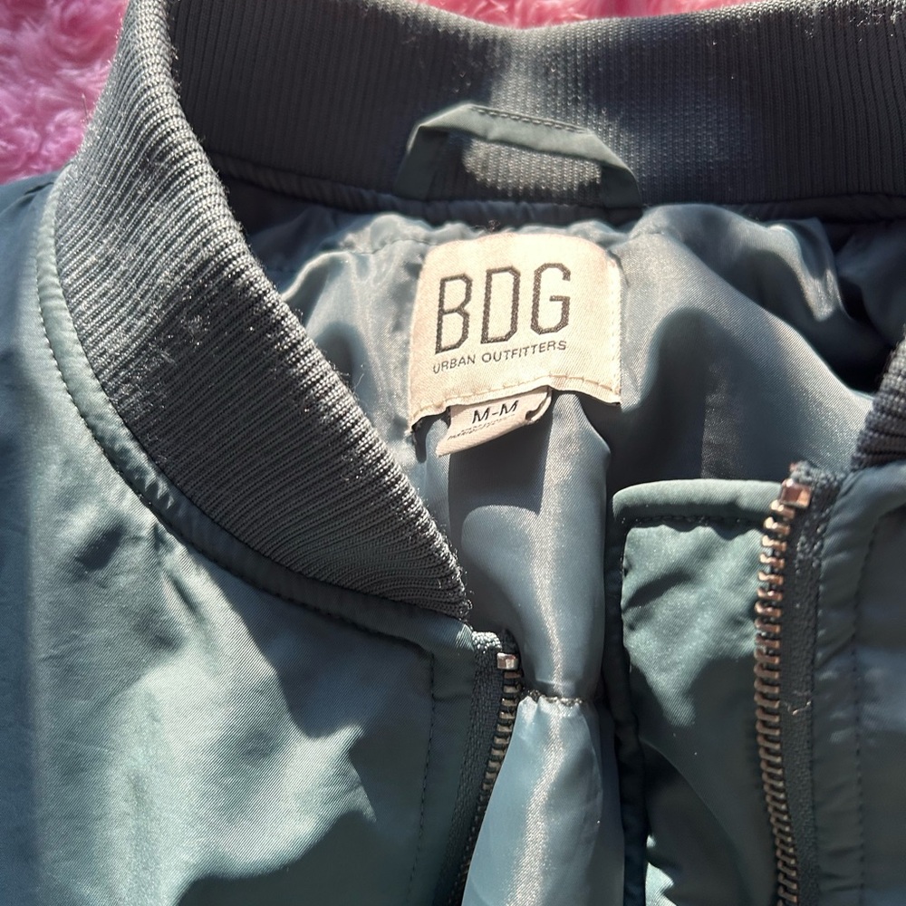 BDG Charlie Barrel Sleeve Bomber Jacket - Picture 3 of 6